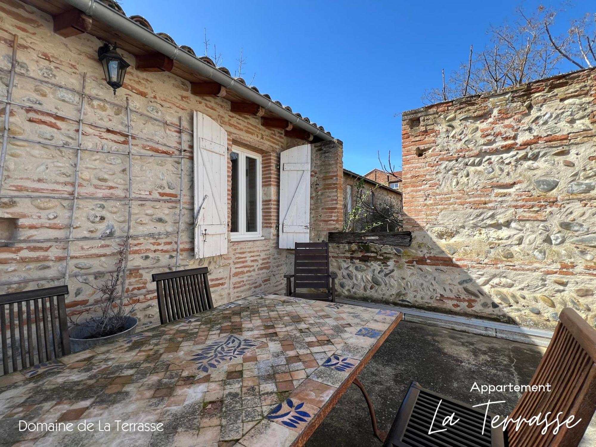 Apartamento Domaine De La Terrasse Carbonne Exterior foto