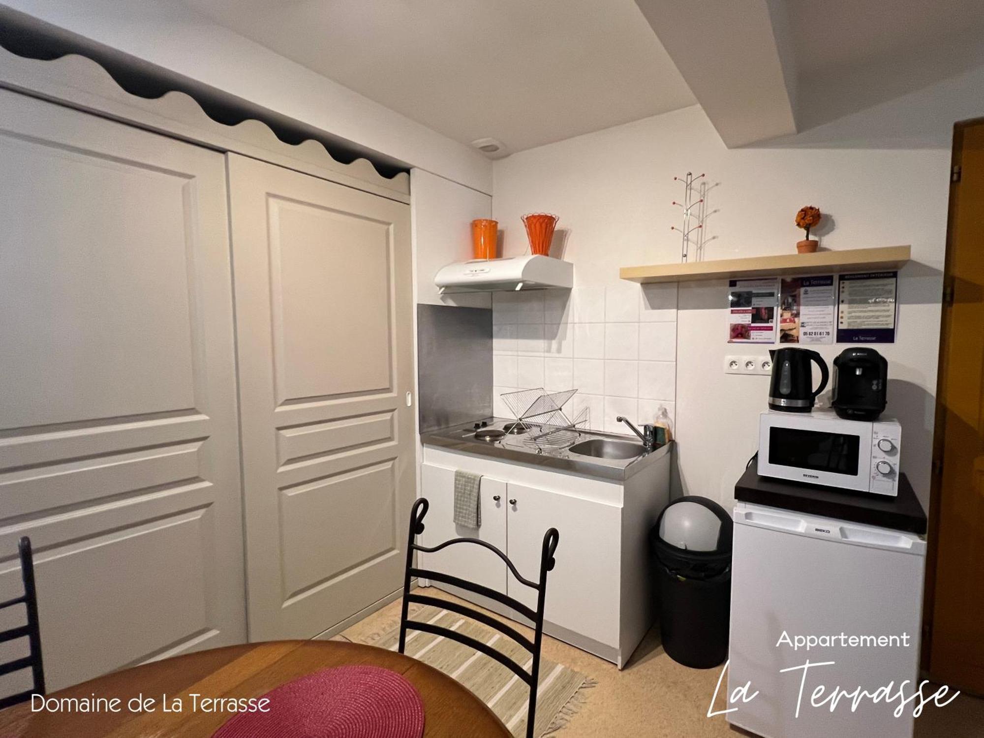 Apartamento Domaine De La Terrasse Carbonne Exterior foto