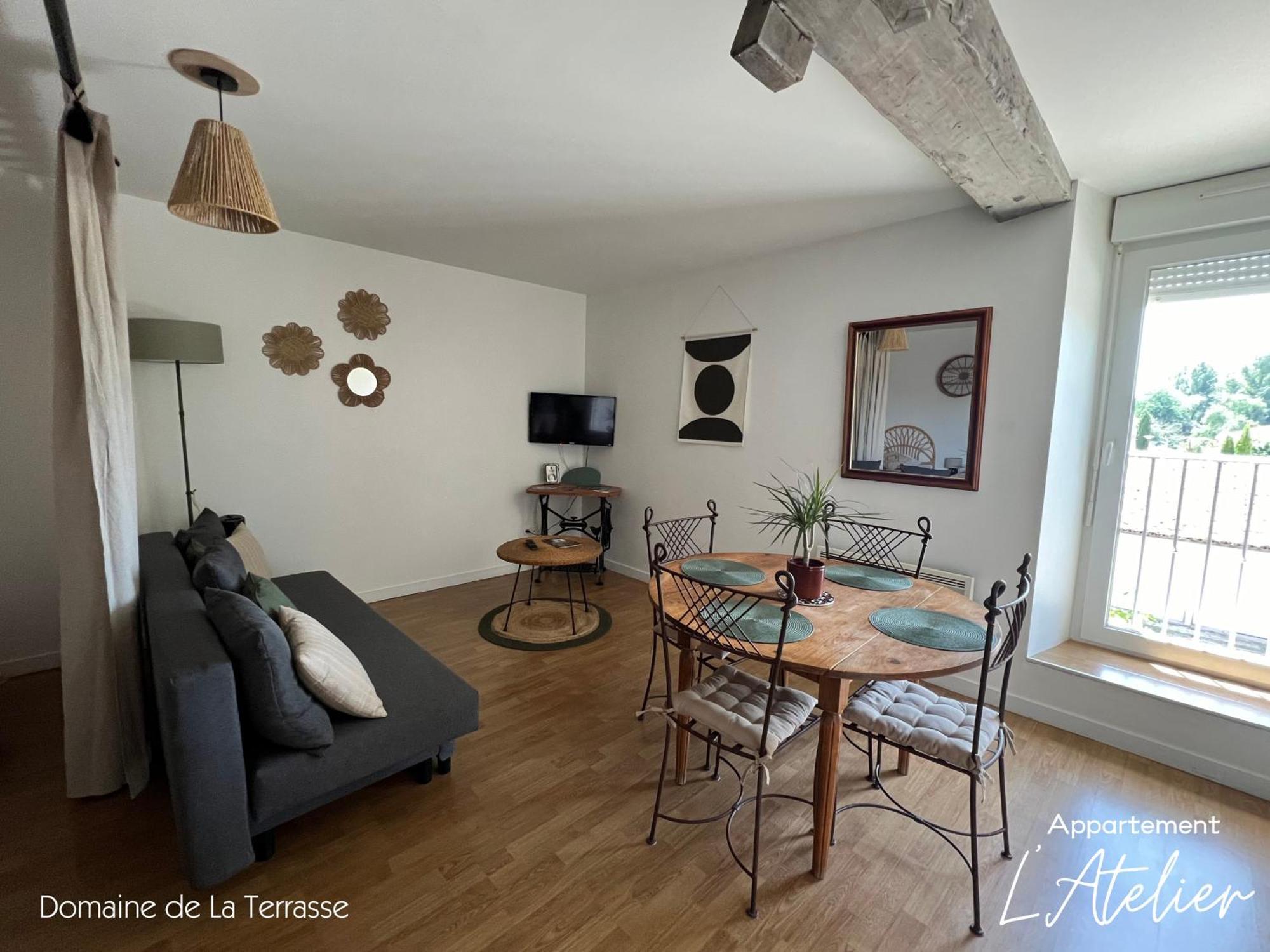 Apartamento Domaine De La Terrasse Carbonne Exterior foto